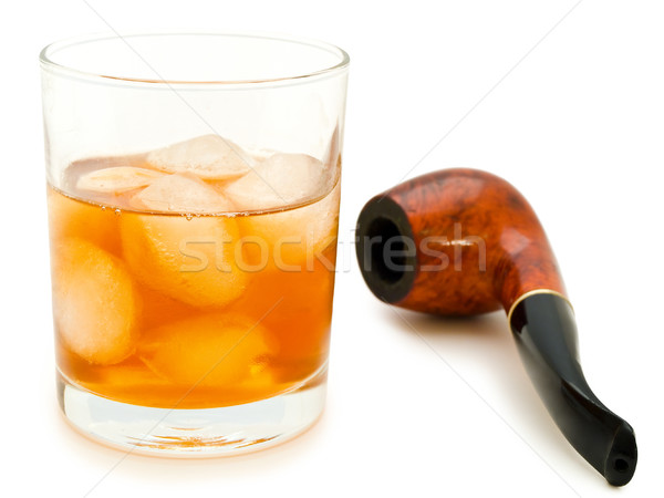 Glass of Alcoholoic Drink Stock photo © SRNR