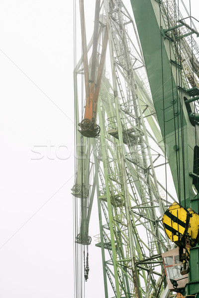Port Cranes Stock photo © SRNR