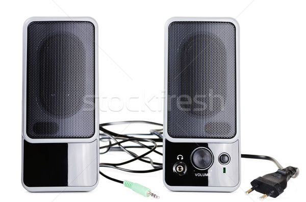 Akustik müzik ses ses stereo elektrik Stok fotoğraf © SRNR