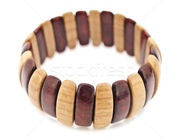 wooden bracelet Stock photo © SRNR
