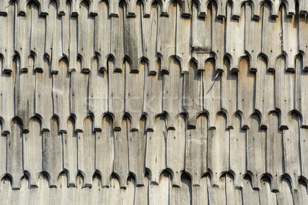 Wooden Roof Background Stock photo © SRNR