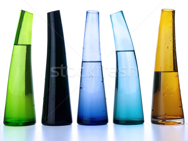 glass vases Stock photo © SRNR