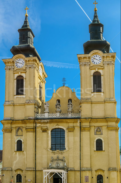 Kirche Stadt Gebäude Architektur gotischen Stock foto © SRNR