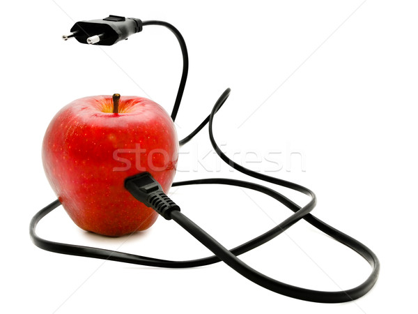 Stock photo: Electrical Apple