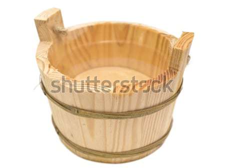 Fából készült szauna ÁFA fehér Stock fotó © SRNR