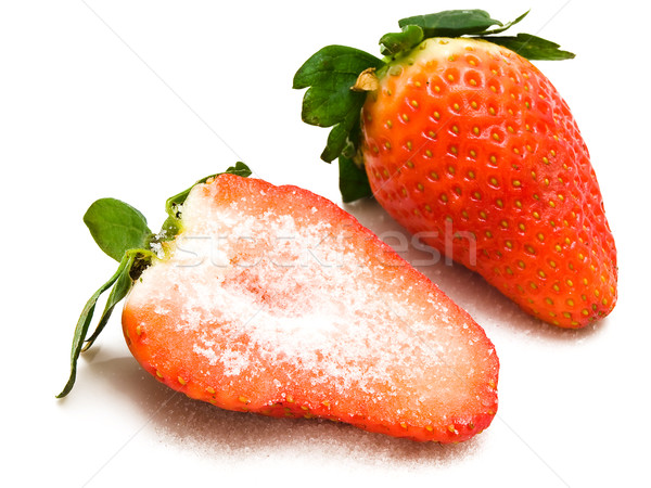 Strawberry In Sugar Stock photo © SRNR
