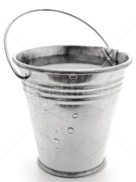 Stock photo: Bucket with Water