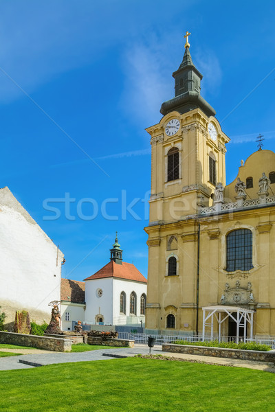 Yard of the Church Stock photo © SRNR