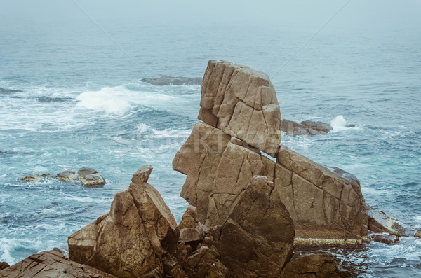 Rocks of the Black Sea Stock photo © SRNR
