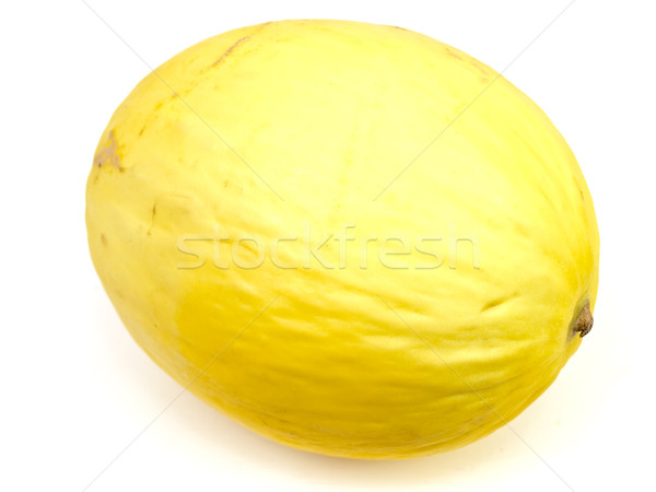 Gelb Melone Foto weiß Essen Natur Stock foto © SRNR