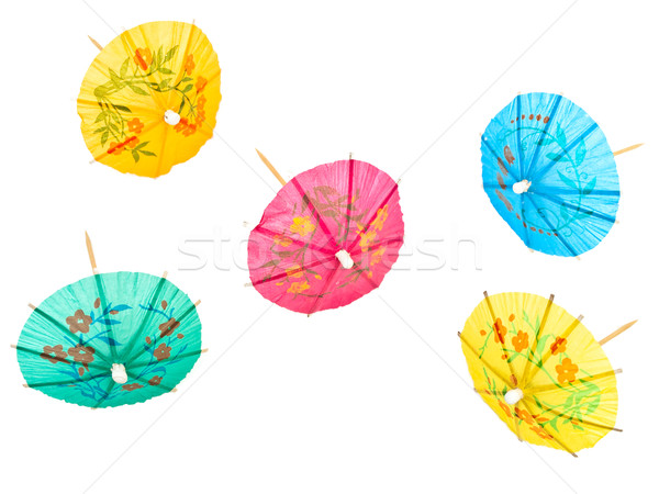 cocktail umbrellas Stock photo © SRNR