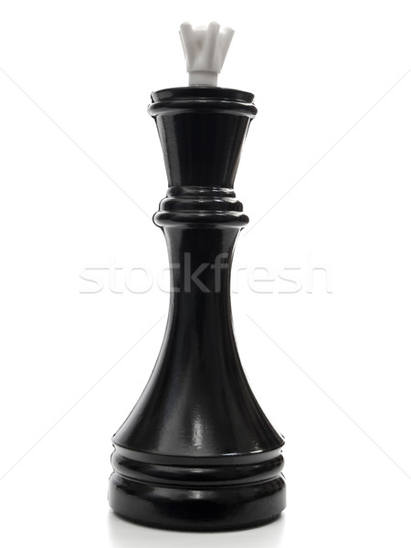 Stock photo: black king