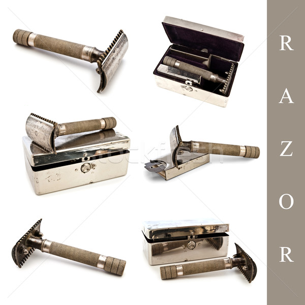 razor set Stock photo © SRNR