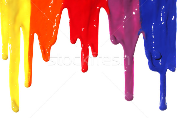 Paint dripping Stock photo © SSilver