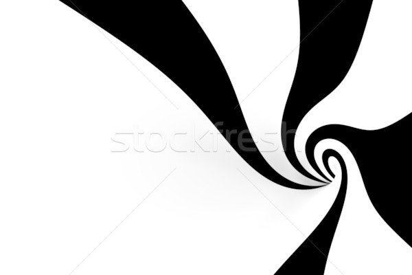 Black and white spiral Stock photo © SSilver
