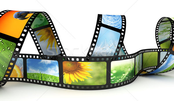 Film with images Stock photo © SSilver