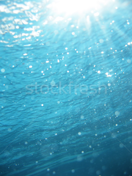 Light rays underwater Stock photo © SSilver