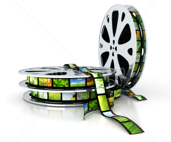 Film with images Stock photo © SSilver