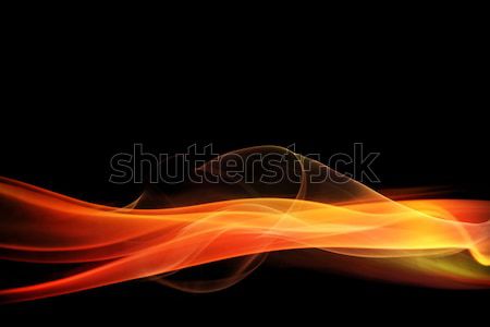 Glowing red abstract background Stock photo © SSilver