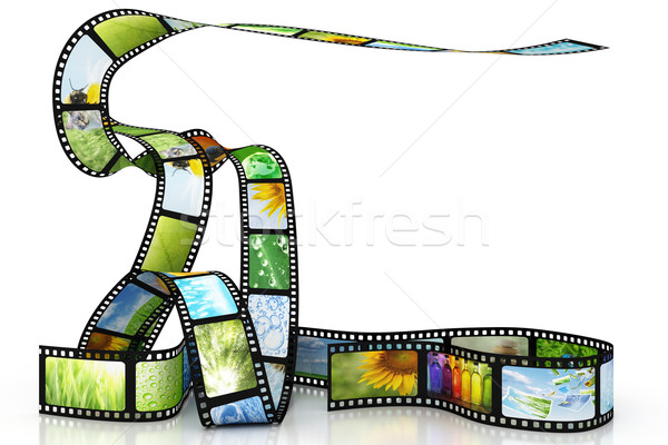 Film with images Stock photo © SSilver