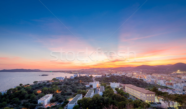 Ibiza sunset Stock photo © Steffus