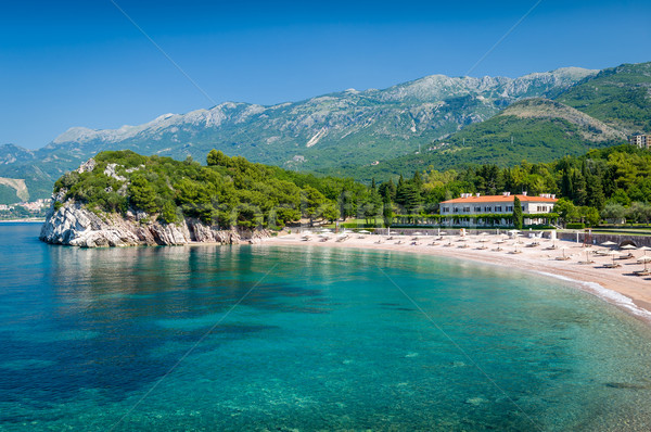 Stock photo: Adriatic sea sand beach