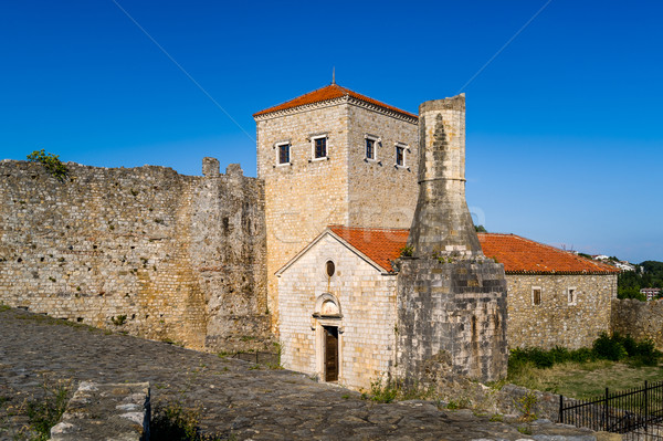 Torres paredes cidade velho medieval Foto stock © Steffus