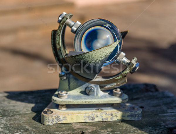 Vintage sea navigation instrument Stock photo © Steffus