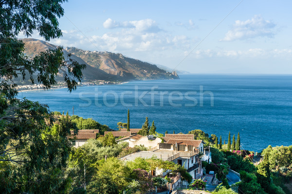 Taormina town, Sicily Stock photo © Steffus