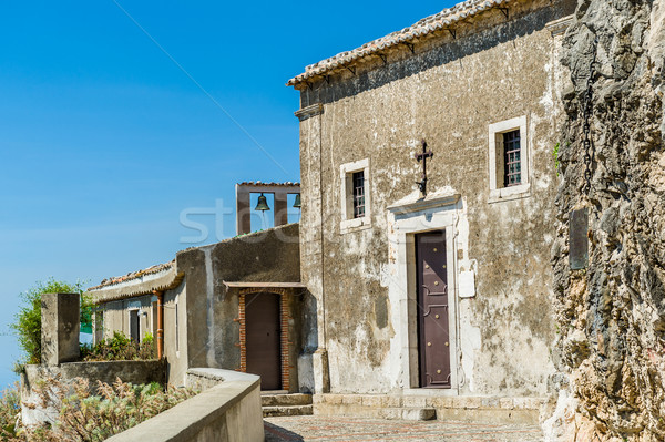 древних Церкви средневековых города Сицилия Сток-фото © Steffus