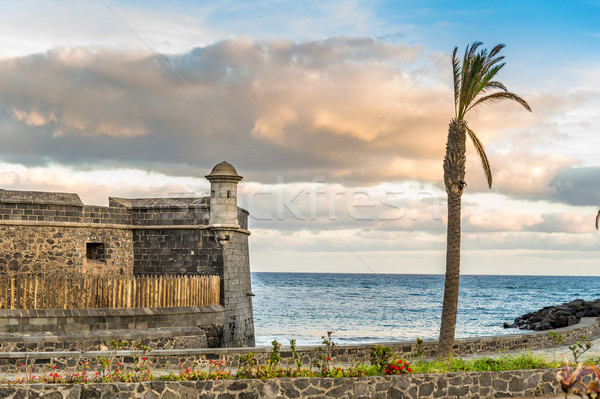 Fortress at Santa-Cruz de Tenerife Stock photo © Steffus