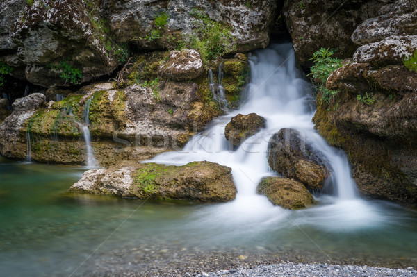 Waterfall of Cijevna river Stock photo © Steffus