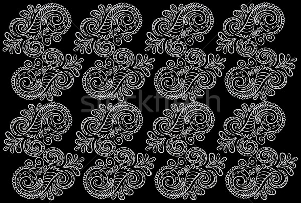 Abstract pattern. Seamless floral background. Stock photo © Stellis