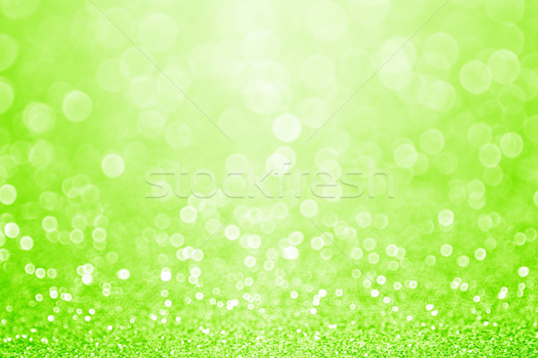 Grünen glitter abstrakten Frühling Baby Stock foto © Stephanie_Zieber