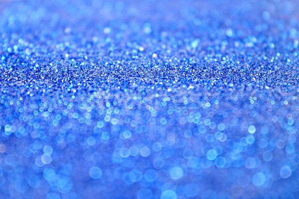 Stockfoto: Blauw · schitteren · bokeh · textuur · leuk · behang