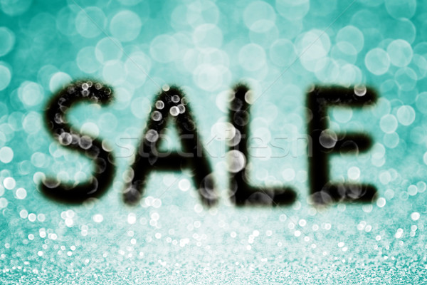 Teal Turquoise Sale Background Stock photo © Stephanie_Zieber