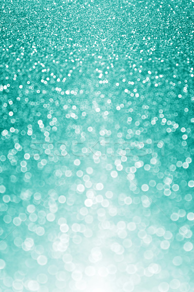 Teal or turquoise glitter sparkle background Stock photo © Stephanie_Zieber