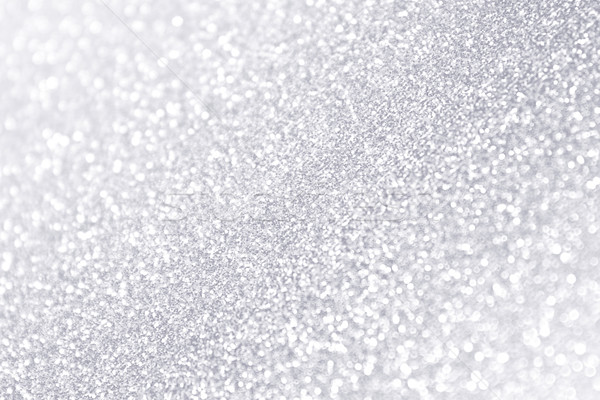 White Silver Sparkle Frosty Winter Background Stock photo © Stephanie_Zieber