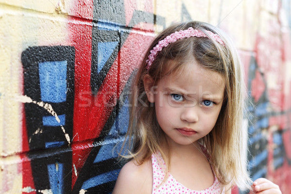 Little Urban Child Stock photo © StephanieFrey