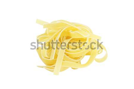 Italian Pasta Fettuccine Nest Stock photo © StephanieFrey