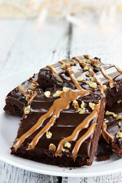 Stock photo: Brownies
