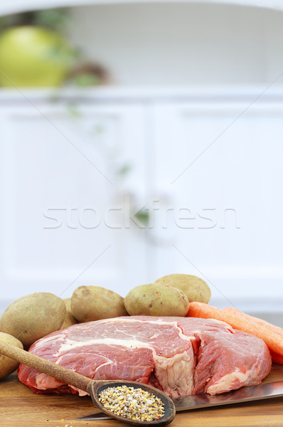 Roast and Ingredients Stock photo © StephanieFrey