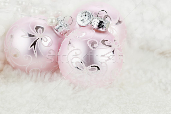 Pink Ornaments Stock photo © StephanieFrey