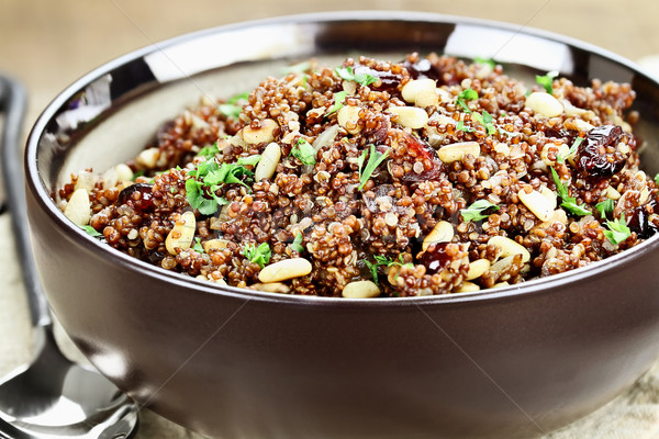 Delicious Quinoa Pilaf Stock photo © StephanieFrey