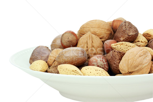 Mixed Nuts in the Shells Stock photo © StephanieFrey