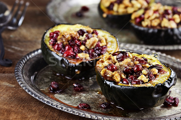 [[stock_photo]]: Vacances · gland · squash · bourré · beurre