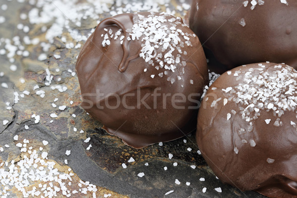 Chocolate Truffles Stock photo © StephanieFrey
