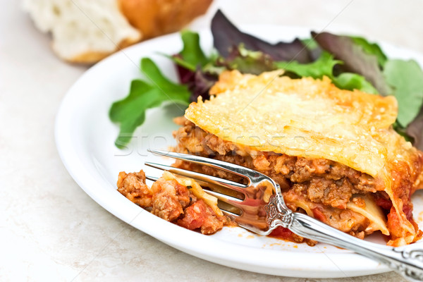 Lasagna Stock photo © StephanieFrey