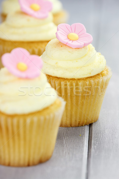 Cupcakes in a Row Stock photo © StephanieFrey