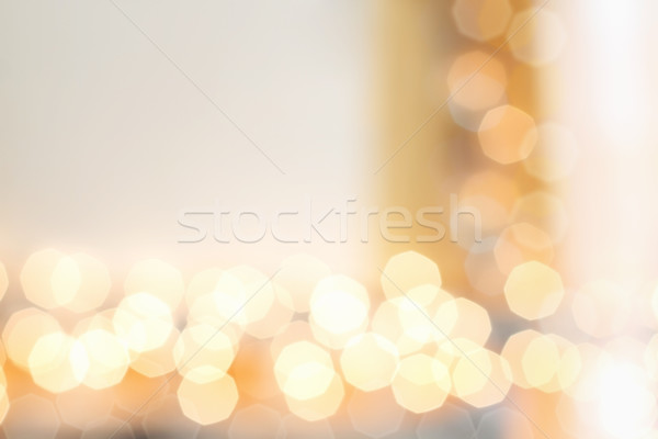 Gold Bokeh Background Stock photo © StephanieFrey